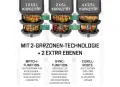 ВЕРТИКАЛЕН ФРИТЮРНИК С ГОРЕЩ ВЪЗДУХ(Еър фрайр) GOURMETmaxx FryUp -10л !2800W !, снимка 4
