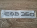 сребрист надпис Mercedes Benz EQB 350, снимка 1