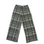 Zara Trafaluc плетен кариран панталон над глезена S, снимка 1 - Панталони - 41816058