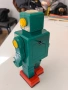 стара механична играчка Робот , снимка 3