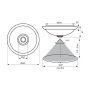 Плафон със сензор за движение - плафон с фотоклетка, снимка 3