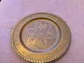 Медна чиния фи 18см, снимка 1