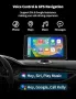 Нов Безжична CarPlay/Android Auto 7" HD екран + камера за паркиране , снимка 3