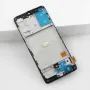 Дисплей за Samsung Galaxy A41, A415, тъч скрийн, A41 с рамка, екран, тъчскрийн, A415F, A415F, 6.1", снимка 4