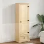 vidaXL Гардероб "Corona" 55x38x170 см бор масив, снимка 3