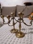 Свещници от месинг и дърво. Свещници от месинг. , снимка 5