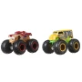 HOT WHEELS Monster Trucks Line бъги базов модел 2 бр.FYJ64 асортимент, снимка 2