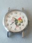 Анимиран часовник Luch. Made in USSR. Vintage watch. Механичен. Колекционерски, ретро модел. Детски, снимка 1 - Часовници - 41519016