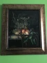 Картина „ натюрморт“ , техника маслени бои/платно/с оригинален подпис на художника, снимка 1