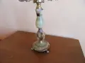 свещник от оникс и месинг, снимка 4