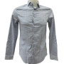 мъжка риза CALVIN KLEIN размер S каре бяло синьо, снимка 1 - Ризи - 44569651