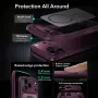 Калъф ESR за iPhone 18 Pro, iPhone 17 Pro - Deep Burgundy, Light Blue, снимка 12