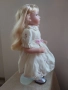 Винтидж колекционерска порцеланова кукла с ограничено издание от колекцията Leonardo рядка, снимка 16