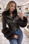 Дамски якета от естествена кожа и естествен косъм, снимка 12