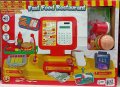 Детски касов апарат със звук, светлини, калкулатор и скенер, снимка 1 - Образователни игри - 42001490