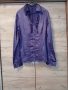 продавам дамска лилава сатенена риза , снимка 3