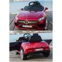 Розова акумулаторна кола Mercedes Benz CLS350 с кожена седалка 12V, снимка 9