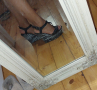 Дамски официални/елегантни обувки на платформа -марка paolo botticelli, снимка 3