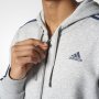 Мъжко горнище Adidas Essentials 3-Stripes Fleece, снимка 3