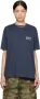 GIVENCHY Navy Blue 4G Star Logo Print Relaxed Fit Мъжка / Дамска Тениска size M, снимка 3
