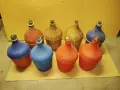 Стари стъклени дамаджани , снимка 2