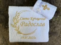 Хавлии за Кръщене с бродерия, снимка 10