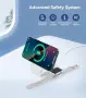 INMOZATA 3-в-1 магнитна безжична зарядна станция 15W за телефон, Apple Watch и AirPods, снимка 6