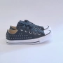 Converse All Star Lo Leather Black Silver 36, снимка 3