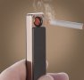 запалка Jobon Slim 500 паления с 1 зареждане луксозна USB без пламьк, снимка 2