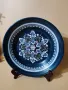 екоративна чиния от фина керамика с опция за окачване. Австрия, снимка 1
