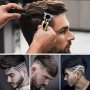 Нов Професионален тример Електрическа самобръсначка машинка за подстригване на коса Мъже Подарък, снимка 5