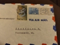 Пощенски плик Израел .1958 г., снимка 6