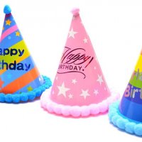 Парти шапка с надпис Happy Birthday, снимка 1 - Други - 40032497