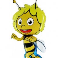 Пчеличката Мая пчела пчеличка фолио фолиев балон хелий и въздух, снимка 1 - Други - 34091653