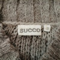 Succo дамски пуловер с V-образно деколте р-р S, снимка 7 - Блузи с дълъг ръкав и пуловери - 41001237