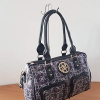 Луксозна Черна чанта Guess  код SG-F15, снимка 3 - Чанти - 41863282