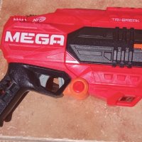 Nerf N-Strike Mega Tri-Break Blaster Бластер , снимка 2 - Други - 41903694