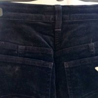 Оригинален Armani Jeans, синьо кадифе, размер 28, снимка 1 - Дънки - 34187672
