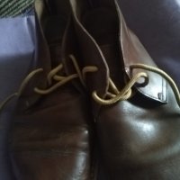 Tommy Hilfiger маркови мъжки високи обувки боти естествена кожа №41 стелка 26см, снимка 9 - Мъжки боти - 39435607