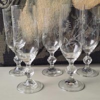 Тънкостенни кристални чаши , снимка 2 - Други - 41037517