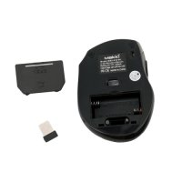 Мишка Безжична Makki MSX-026 1600dpi 6btn Черна Optical Wireless Mouse, снимка 3 - Клавиатури и мишки - 34420472