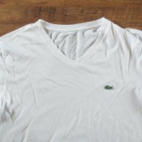 Lacoste V-Nec - страхотна мъжка тениска , снимка 3 - Тениски - 41424266