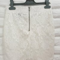 Нова Бяла дантелена пола, снимка 8 - Поли - 36698889