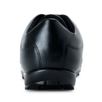 Versace Collection Medusa Head Metal Plate Logo Black Quilted Leather Мъжки Спортни Обувки size 40, снимка 5 - Спортно елегантни обувки - 42226255