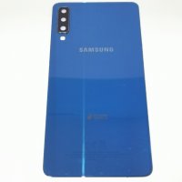 Употребяван заден капак, панел със стъкло камера за Samsung Galaxy A7 2018  / Син в Резервни части за телефони в гр. София - ID41656310 — Bazar.bg