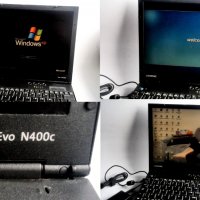 Нетбук Ноутбук Compaq Evo N400C Intel Pentium 3 III 256MB Лаптоп Windows 98 12, снимка 5 - Антикварни и старинни предмети - 39109004