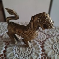 Бронзова статуетка на китайски дракон, снимка 1 - Колекции - 41473958