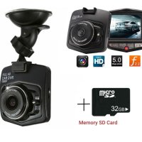 + 32 GB Карта Памет 1080p HD Камера за кола Видеорегистратор за Кола Бус Камион, снимка 1 - Аксесоари и консумативи - 41857882