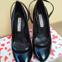 Черни лачени обувки 36 номер, снимка 11 - Дамски елегантни обувки - 35811593