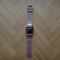 Нова Каишка за часовник Apple iWatch тип Milanese Loop - 40mm Rose Gold, снимка 5 - Аксесоари за Apple - 39672192